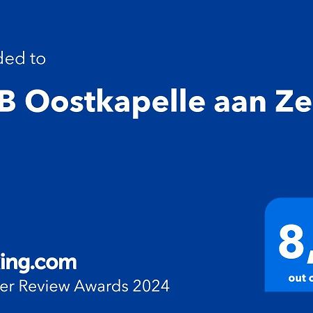 B&B Oostkapelle Aan Zee Dış mekan fotoğraf